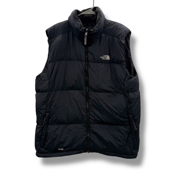 The North Face Puffer Vest Men’s Size XL Black 550 Down Outdoor Winter - Picture 1 of 7